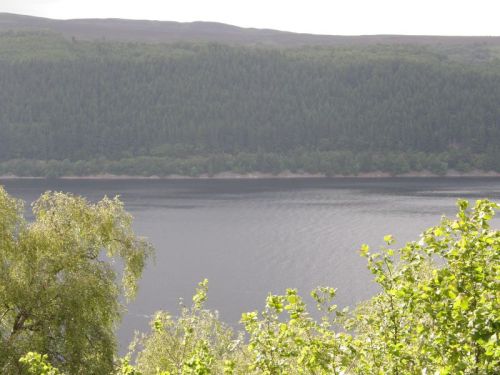 The location where Tim Dinsdale filmed the Loch Ness Monster