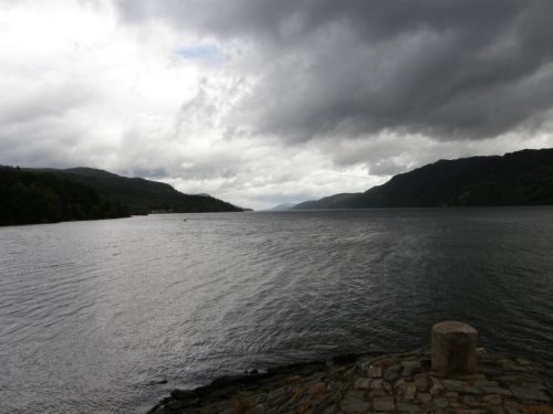 Loch Ness from Fort Augustus - no monster!